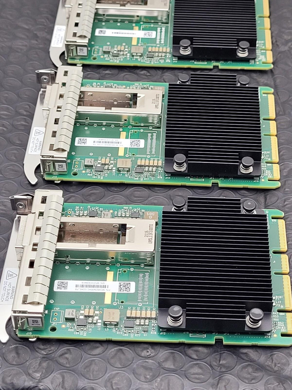 4x Mellanox ConnectX-6 FB Single Port Dx 50GbE Adapter Card MCX623435AC-CDAE_FB
