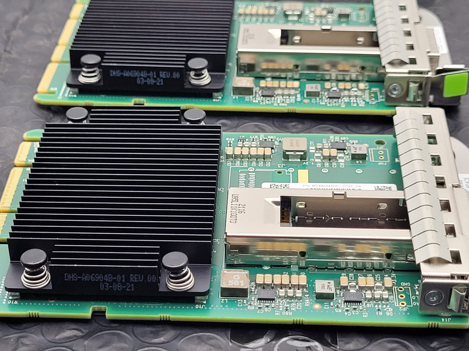 4x Mellanox ConnectX-6 FB Single Port Dx 50GbE Adapter Card MCX623435AC-CDAE_FB