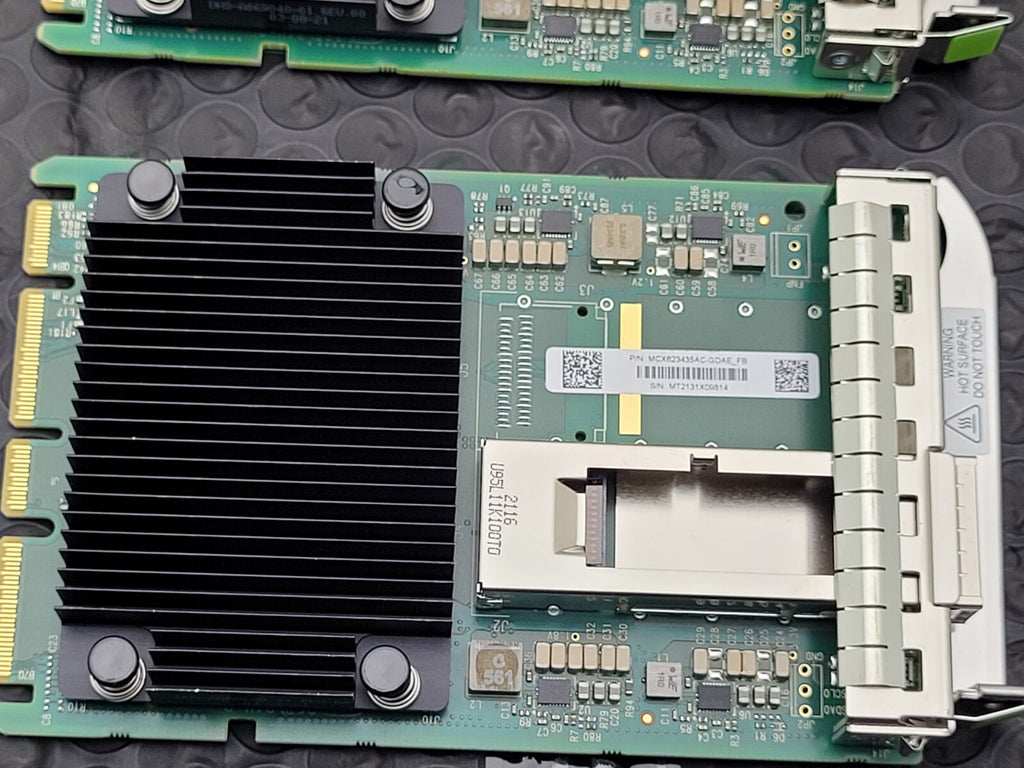4x Mellanox ConnectX-6 FB Single Port Dx 50GbE Adapter Card MCX623435AC-CDAE_FB