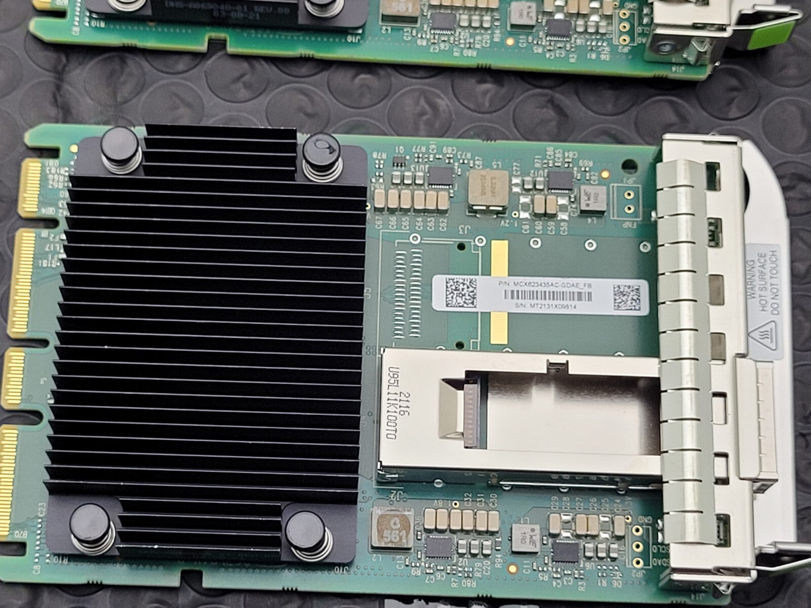 4x Mellanox ConnectX-6 FB Single Port Dx 50GbE Adapter Card MCX623435AC-CDAE_FB