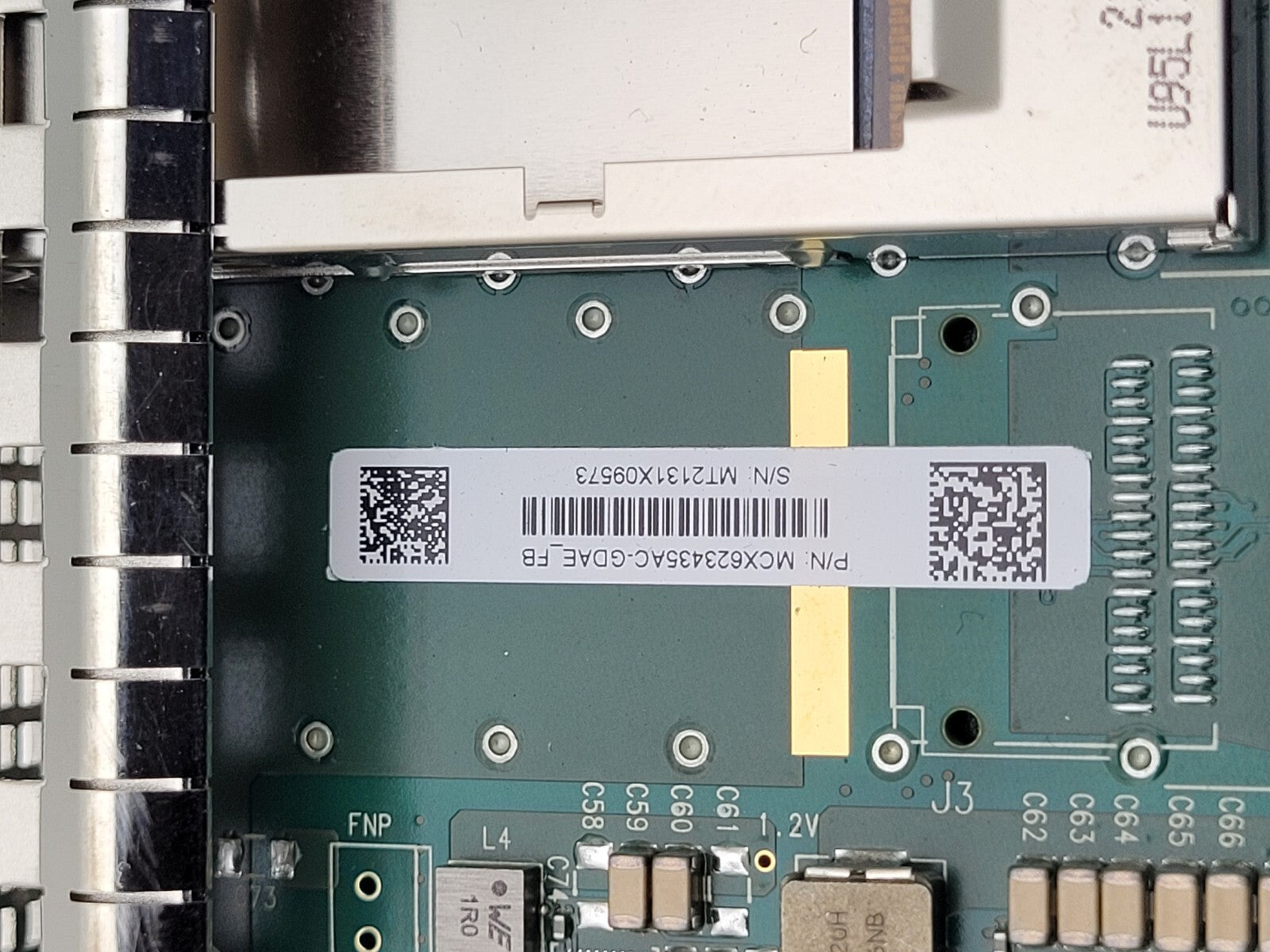 4x Mellanox ConnectX-6 FB Single Port Dx 50GbE Adapter Card MCX623435AC-CDAE_FB