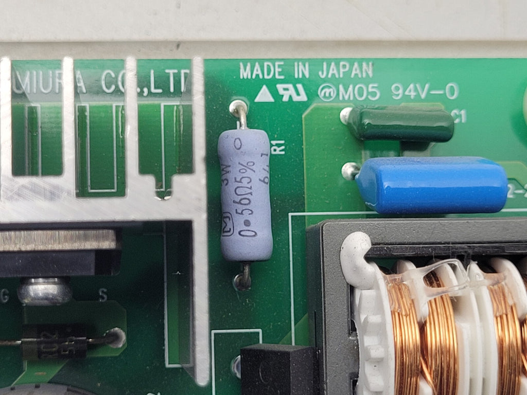 MIURA  XJ1-120-RY 7E Steam Boiler Operational Control Panel Board Working Pull
