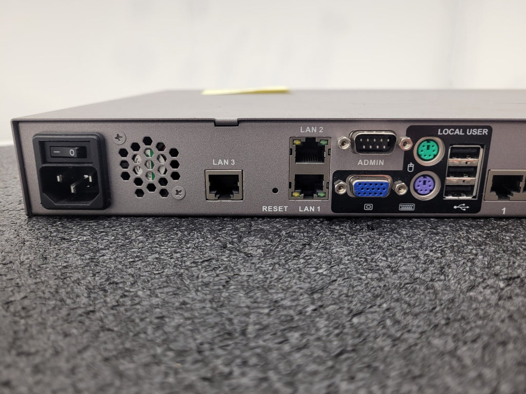 Raritan DKSX2-188 8 Port KVM Over IP Switch Dominion KSX II 8 serial port 8 KVM
