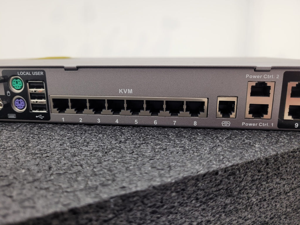 Raritan DKSX2-188 8 Port KVM Over IP Switch Dominion KSX II 8 serial port 8 KVM