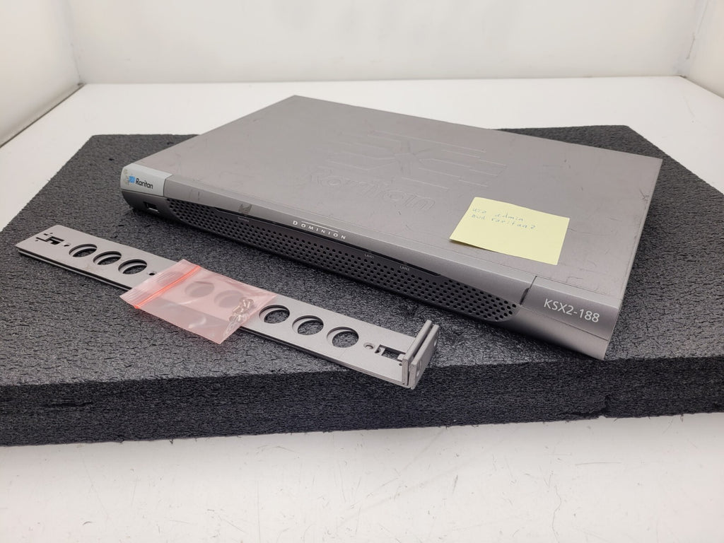 Raritan DKSX2-188 8 Port KVM Over IP Switch Dominion KSX II 8 serial port 8 KVM