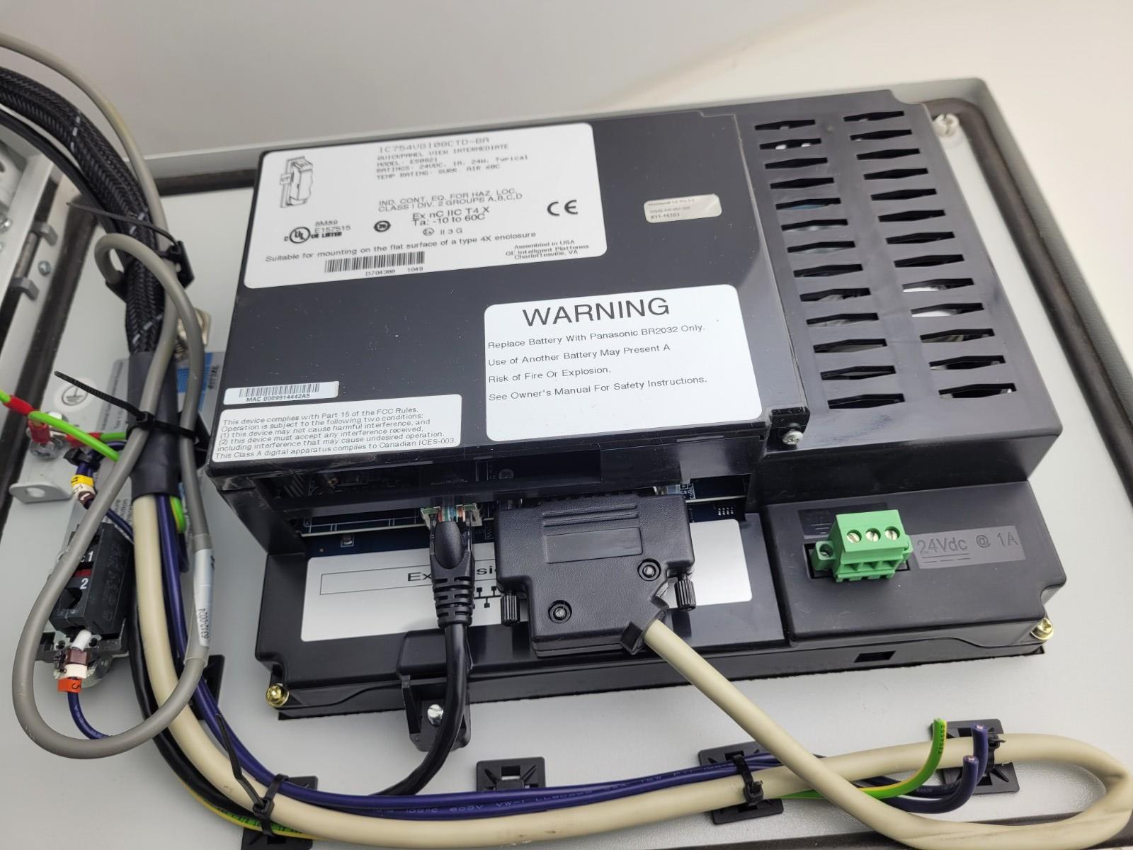 GE FANUC IC754VG108CTD ES0821 8" BA Touch Panel ES0821 Quickpanel View