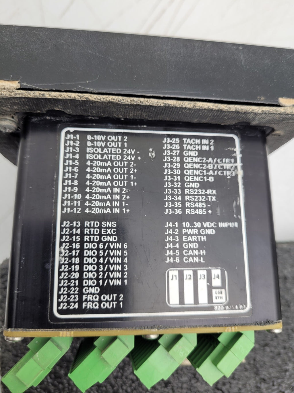 Dycor Lime SmartVue Process Monitor HMI 3.5" Touchscreen SV06156 24V Tested