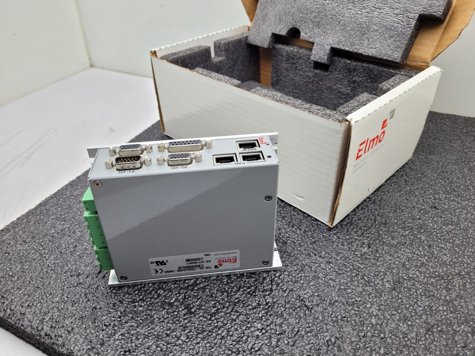 Elmo Motion Control DC TROA12/400 AMBA Cello Servo Drive 12A/4KW CET0-0200-0020