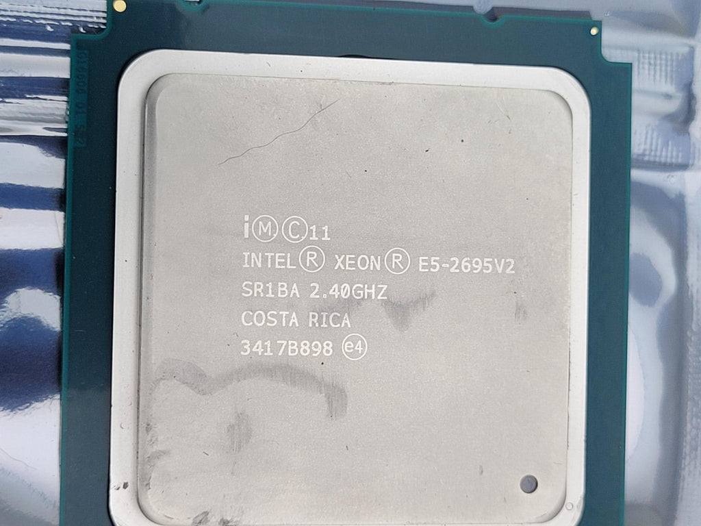 Matched Pair Intel Xeon E5-2695 v2 2.4GHz 12-Core 30M LGA2011 CPU SR1BA