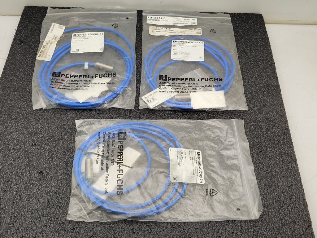 Lot of 3 PEPPERL + FUCHS NCB2-12GM35-NO Inductive Proximity Switch STOCK L210