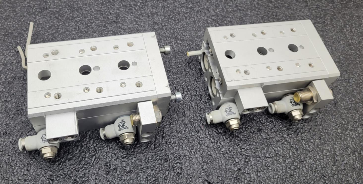 Lot of - 2 SMC EMXS20-50 Linear Guide Slide Table Made in japan