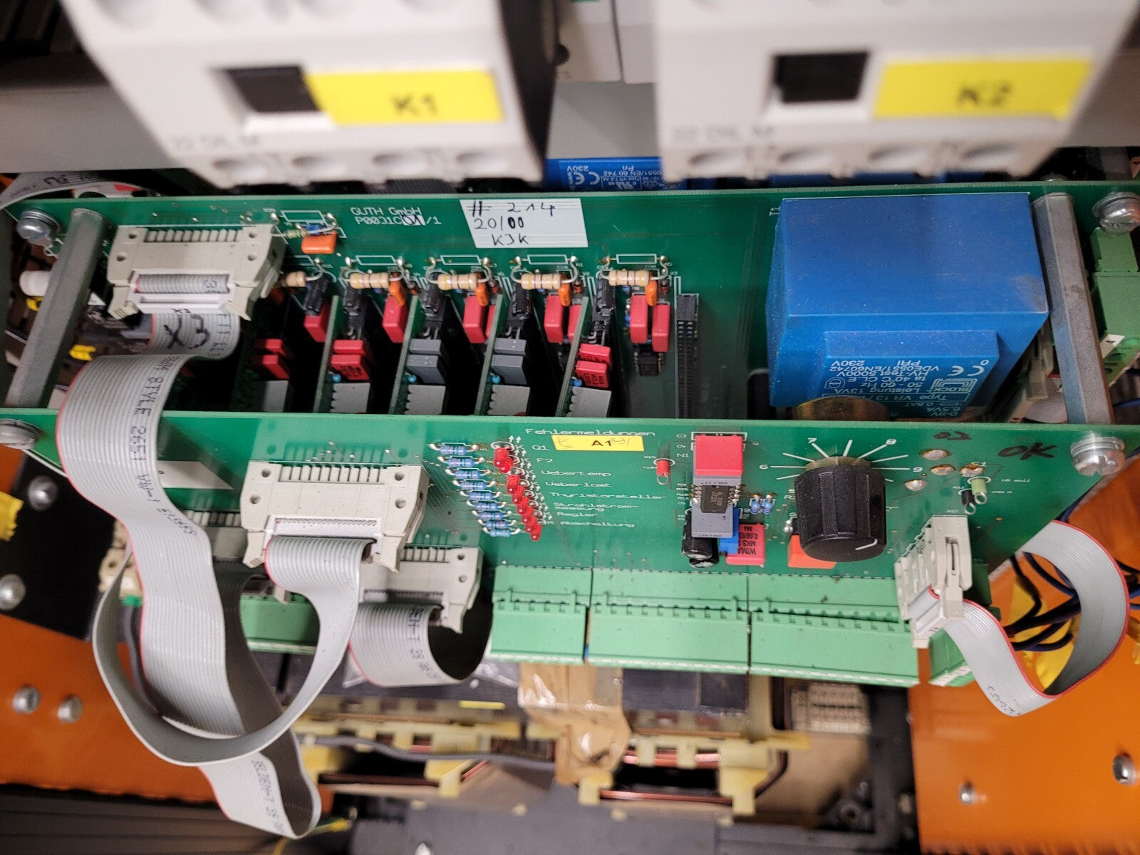 GUTH GMBH High Voltage Power Supply HV 10.3 6-10kV DC Output 1A 400VAC 3PH In #2