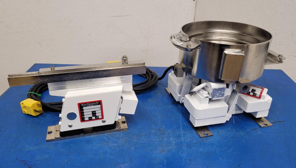 Service Engineering Inc 8" Vibratory Feeder Bowl and 11" Linear Feeder 24935-1