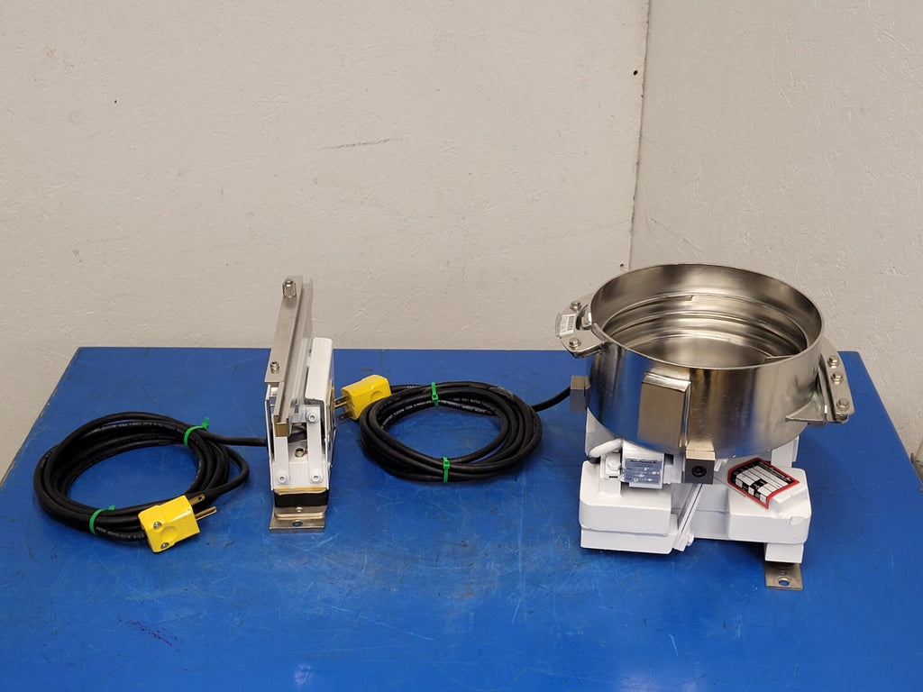 Service Engineering Inc 8" Vibratory Feeder Bowl and 11" Linear Feeder 24935-1