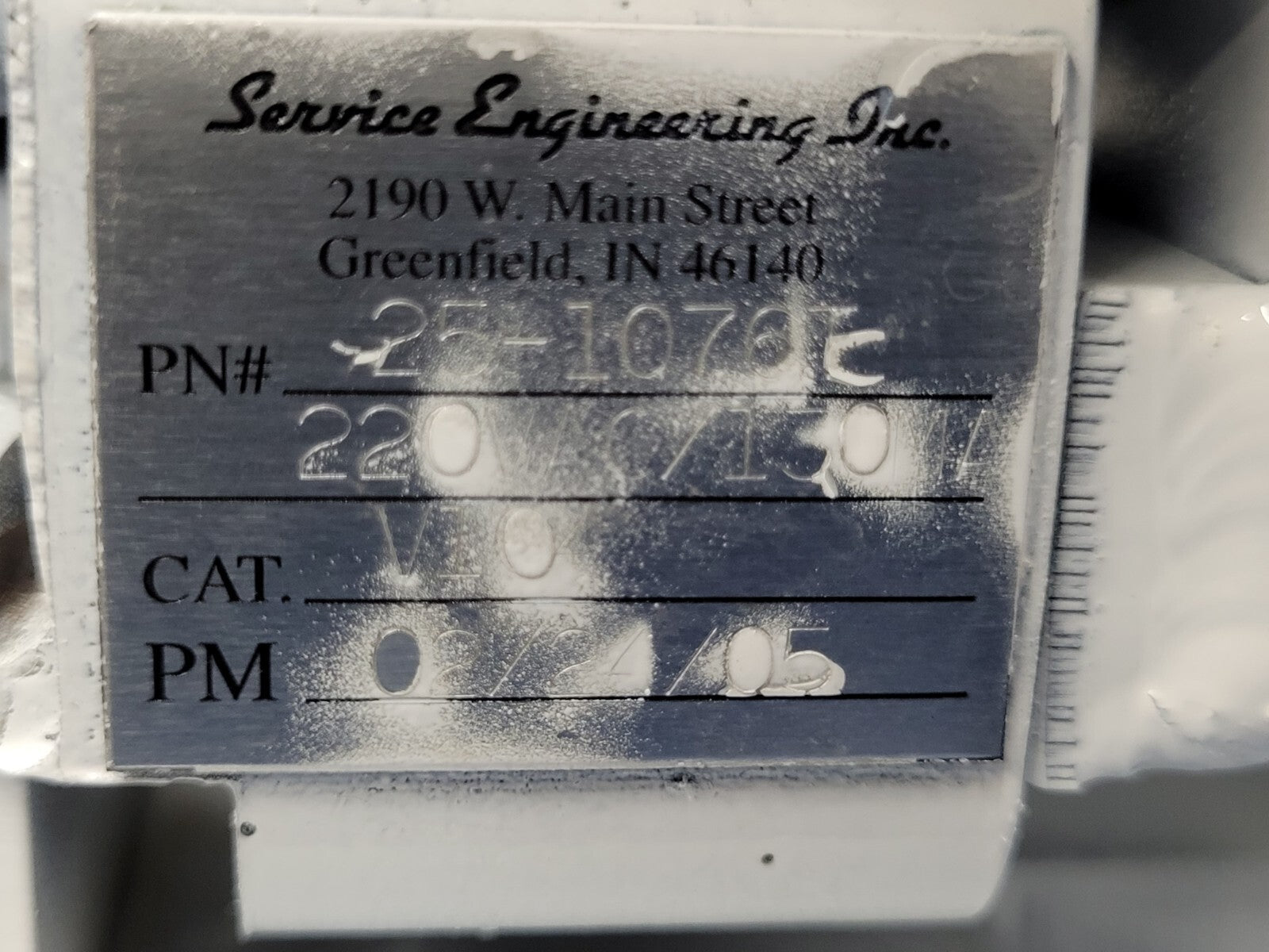 Service Engineering Inc 8" Vibratory Feeder Bowl and 11" Linear Feeder 24935-1