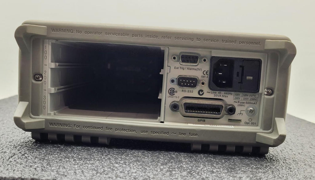 AGILENT 34970A Data Acquisition / Data Logger Switch Unit Passes Self Test