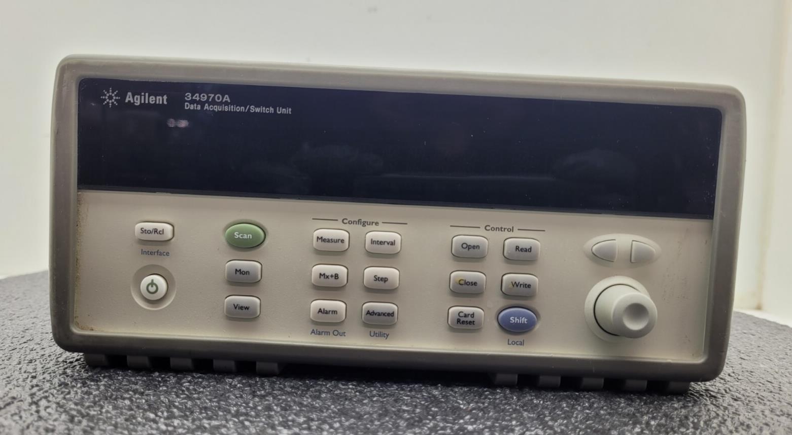 AGILENT 34970A Data Acquisition / Data Logger Switch Unit Passes Self Test