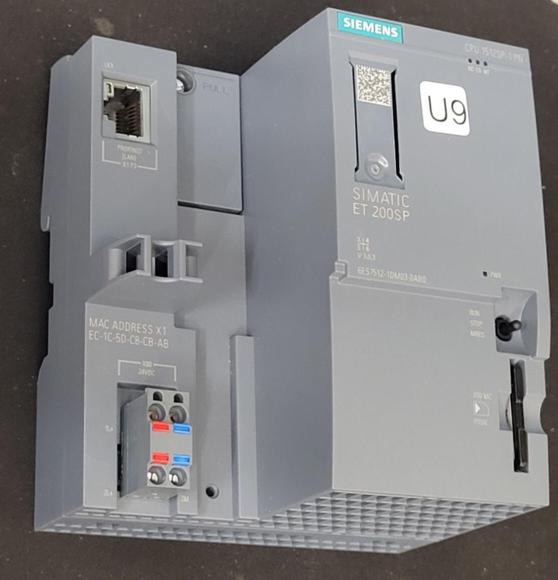 SIEMENS SIMATIC CPU MODULE ET 200SP F-CPU 6ES7 512-1DM03-0AB0