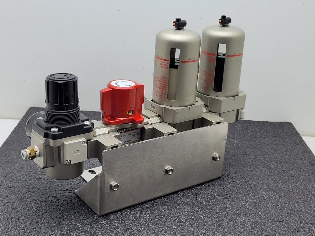 SMC AFM40-N02B AFD40-N02B Mist Separator Air filter Regulator 150PSI ON OFF
