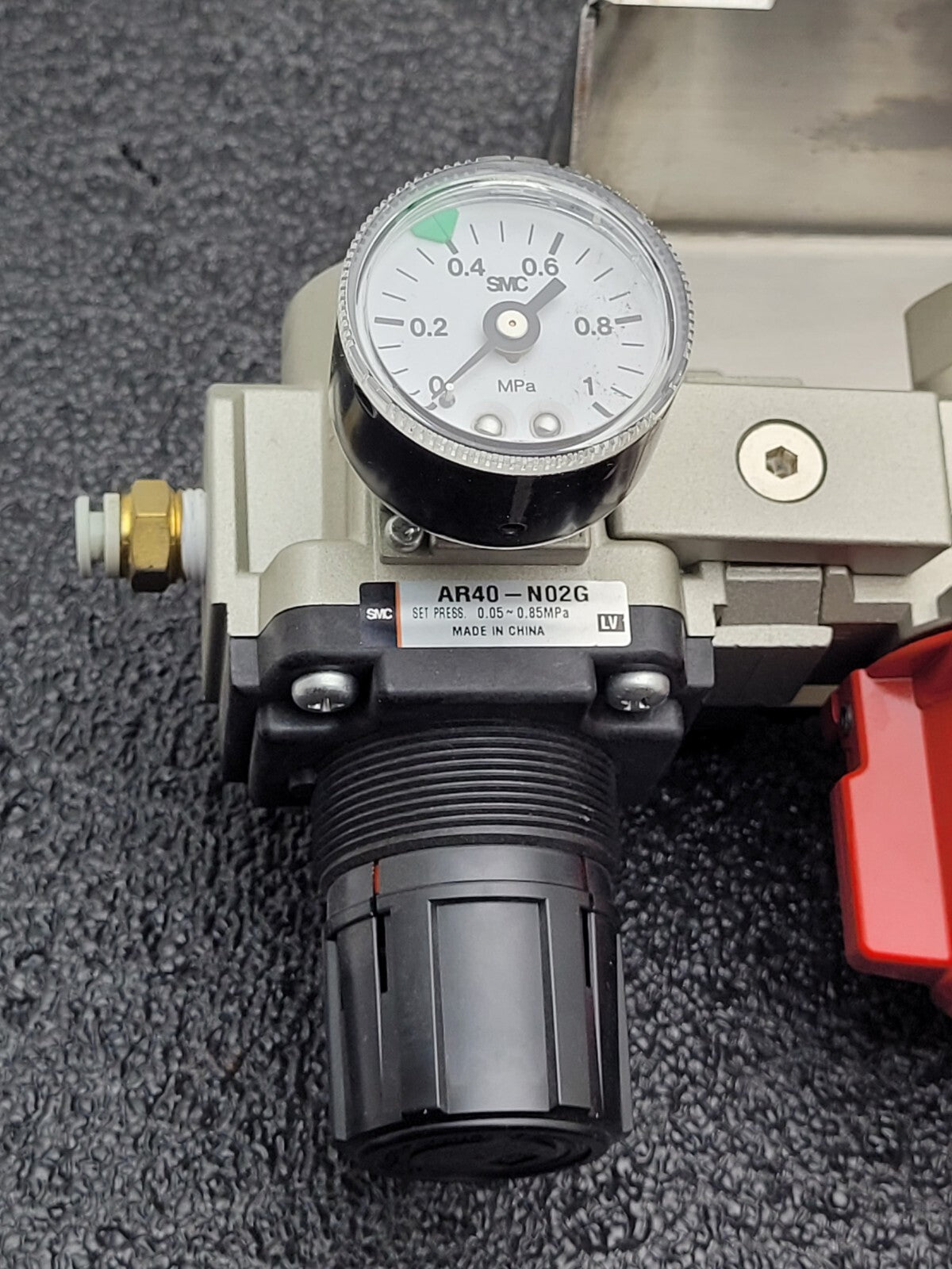 SMC AFM40-N02B AFD40-N02B Mist Separator Air filter Regulator 150PSI ON OFF