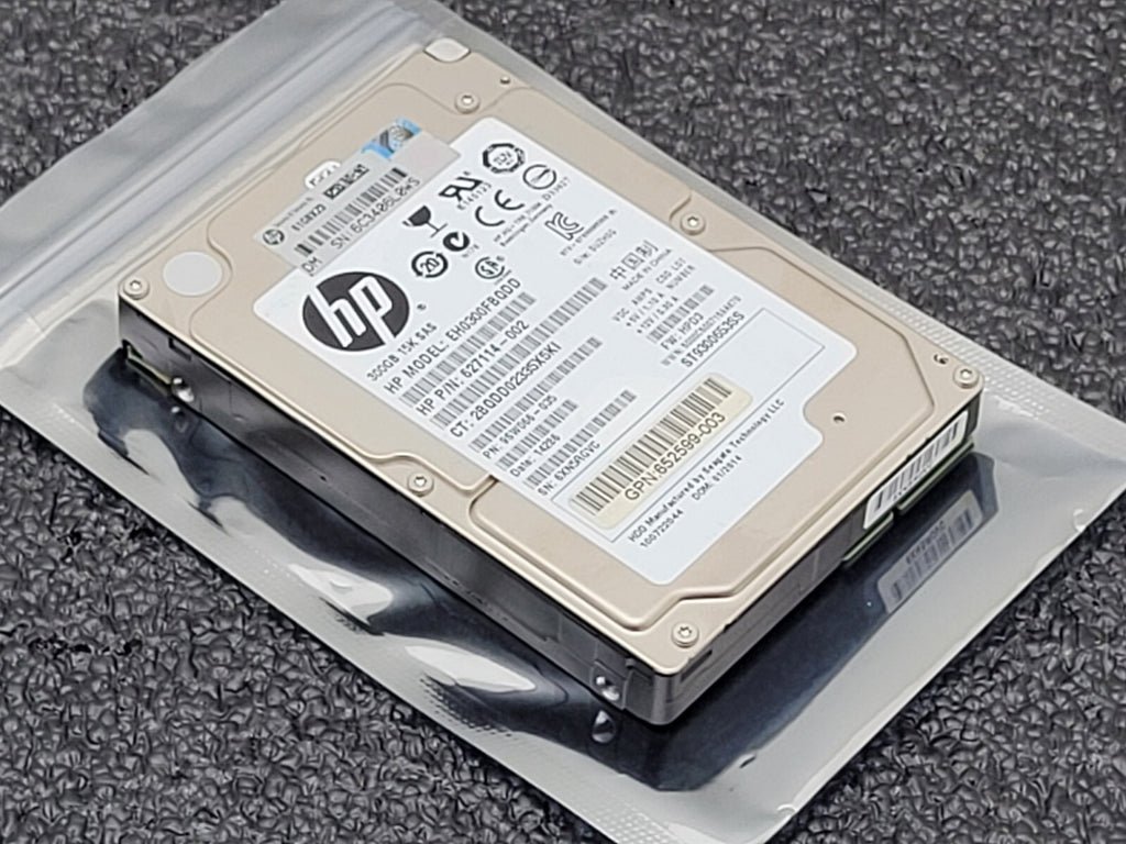 HP EH0300FBQDD 627114-002 2.5" 300GB 15K SAS Hard Drive