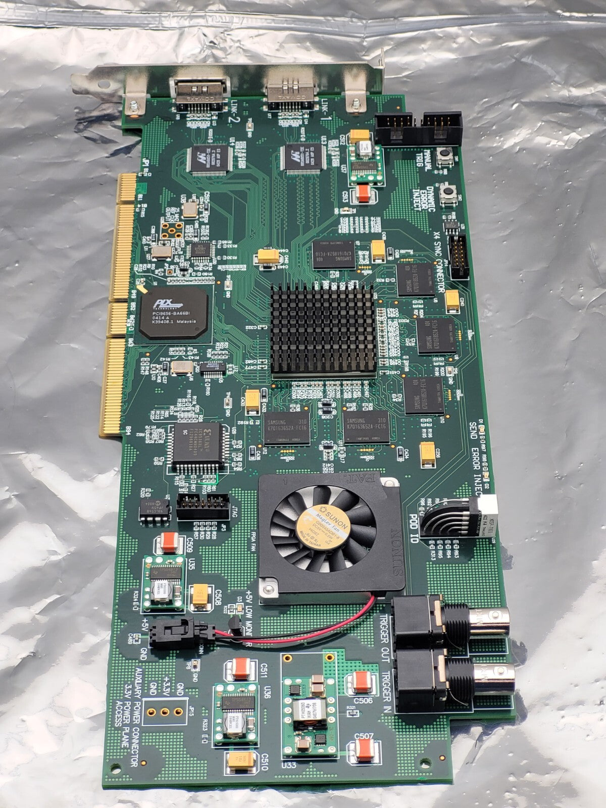 Finisar PM-SAS-3001 DDI-1032988-06/05-39/C1 PacketMaker II Data Transit SATA PCI