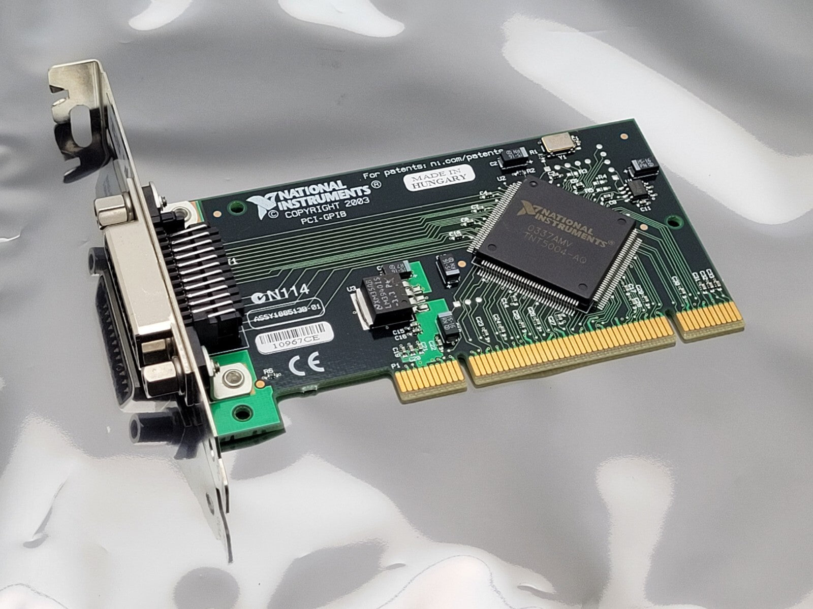 National Instruments PCI-GPIB IEEE 488.2 DAQ Card 188513B-01 PCI-GPIB
