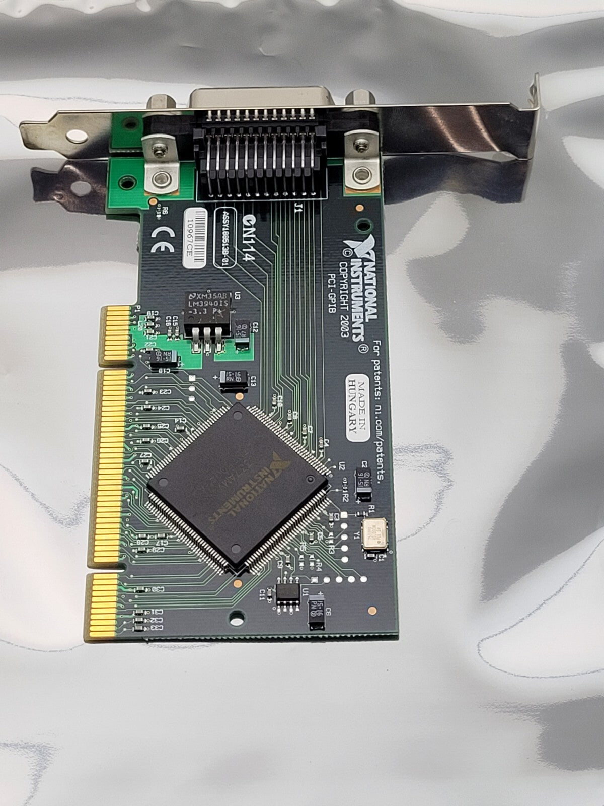 National Instruments PCI-GPIB IEEE 488.2 DAQ Card 188513B-01 PCI-GPIB