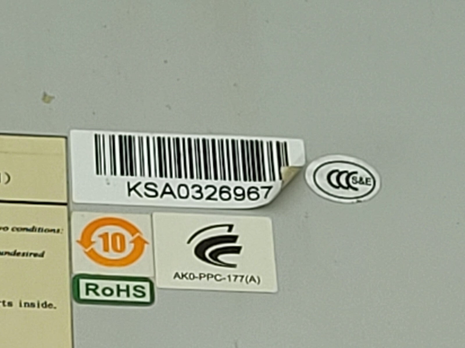 Advantech PPC-177T-BARE-TE Color TFT LCD Operator Touch Panel HMI 17" Screen F