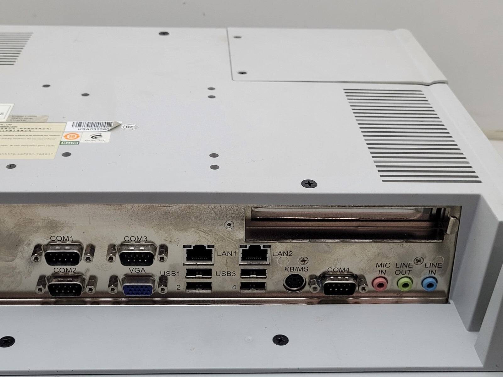 Advantech PPC-177T-BARE-TE Color TFT LCD Operator Touch Panel HMI 17" Screen F