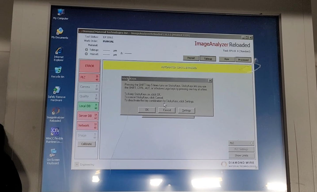 Advantech PPC-177T-BARE-TE Color TFT LCD Operator Touch Panel HMI 17" Screen F