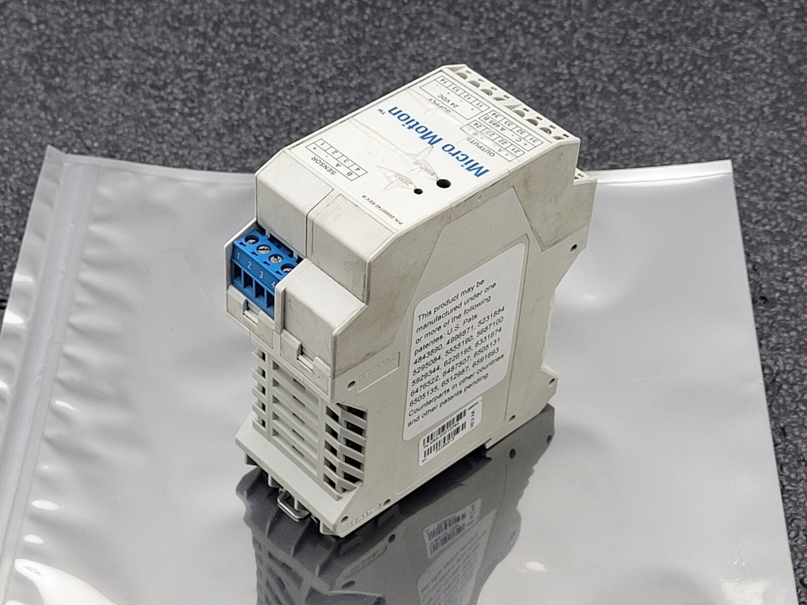 Micro Motion 1500D3AABAEZZZ Variable Flow Transmitter 20000742 Rev AA