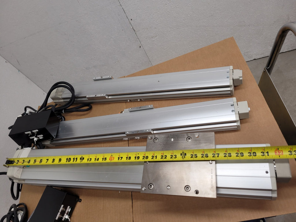 Lot of 3 IAI Linear Actuator Ball Screw Drive  IS-S-X-M-4-60-530-B-CR-M1-G1-SP