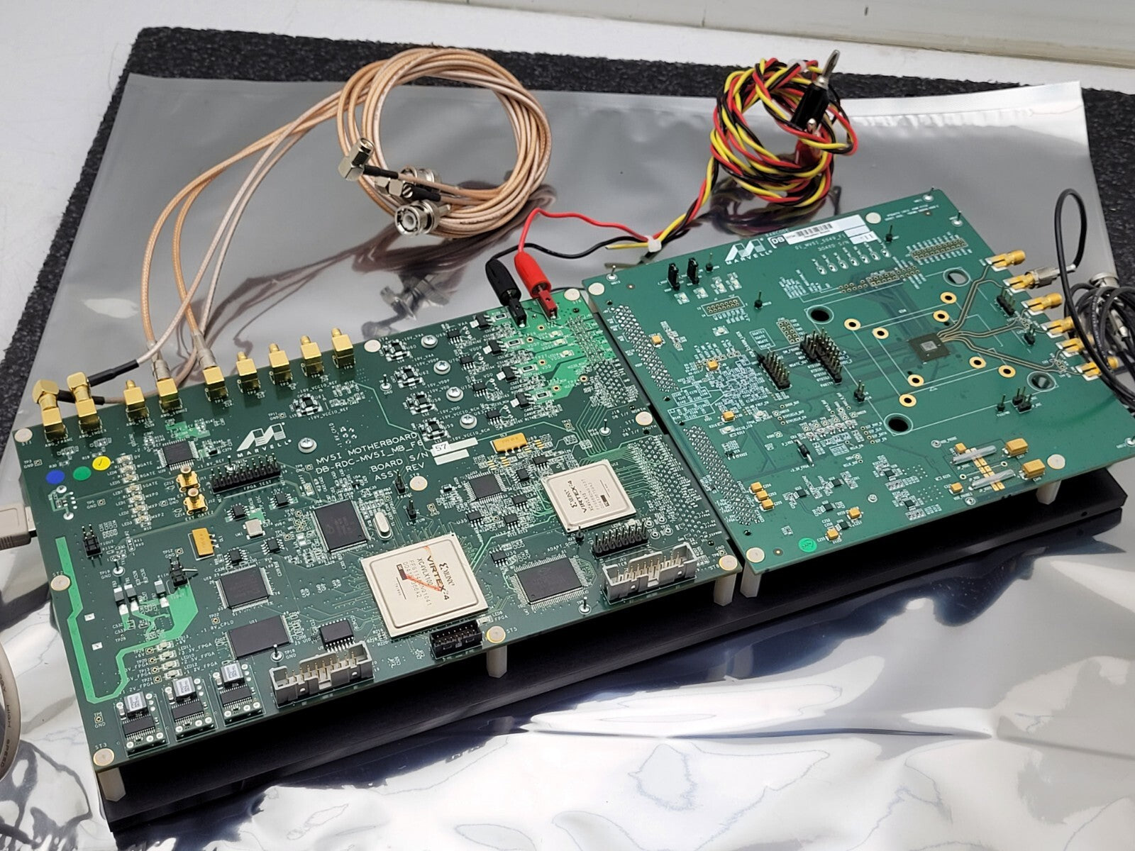 Marvell MV5I Motherboard  DB-RDC-MV5I_MB_F6  w/ daughter board DB 31734