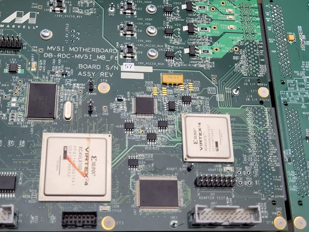 Marvell MV5I Motherboard  DB-RDC-MV5I_MB_F6  w/ daughter board DB 31734