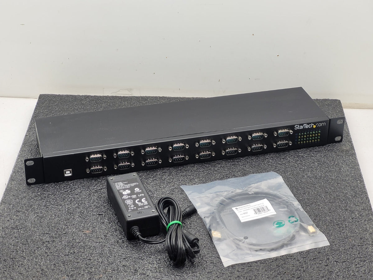 StarTech ICUSB23216F 16-Port FTDI USB B RS232 Serial Mux COM 