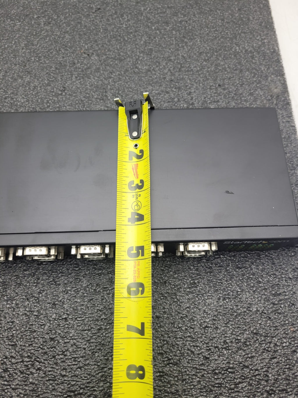 StarTech ICUSB23216F 16-Port FTDI USB B RS232 Serial Mux COM Adaper, Ears, Power
