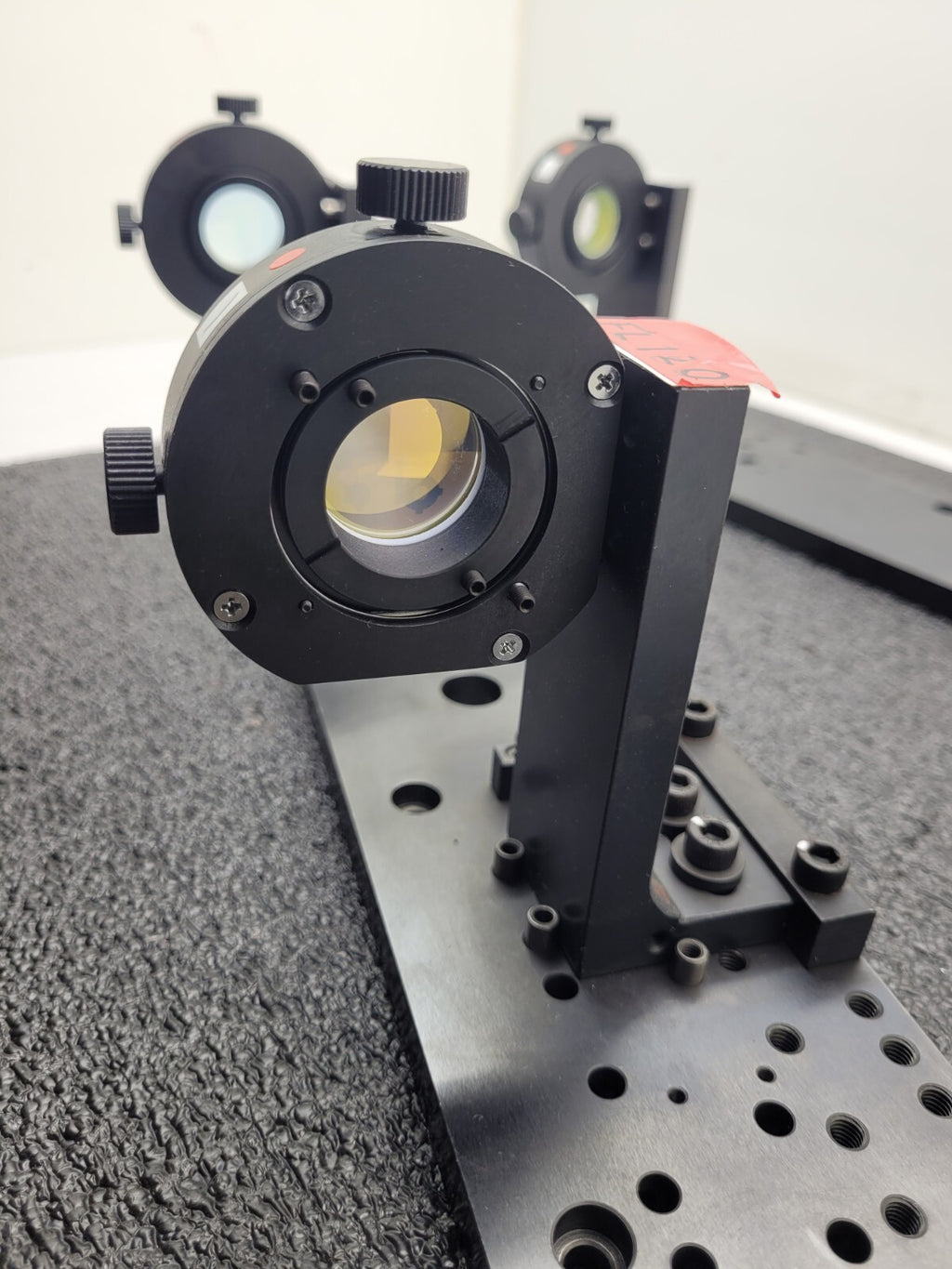 25mm Fiber Fibre Laser Focusing Lenses Optical Mounts 2 axis adjustable 1064nm ?