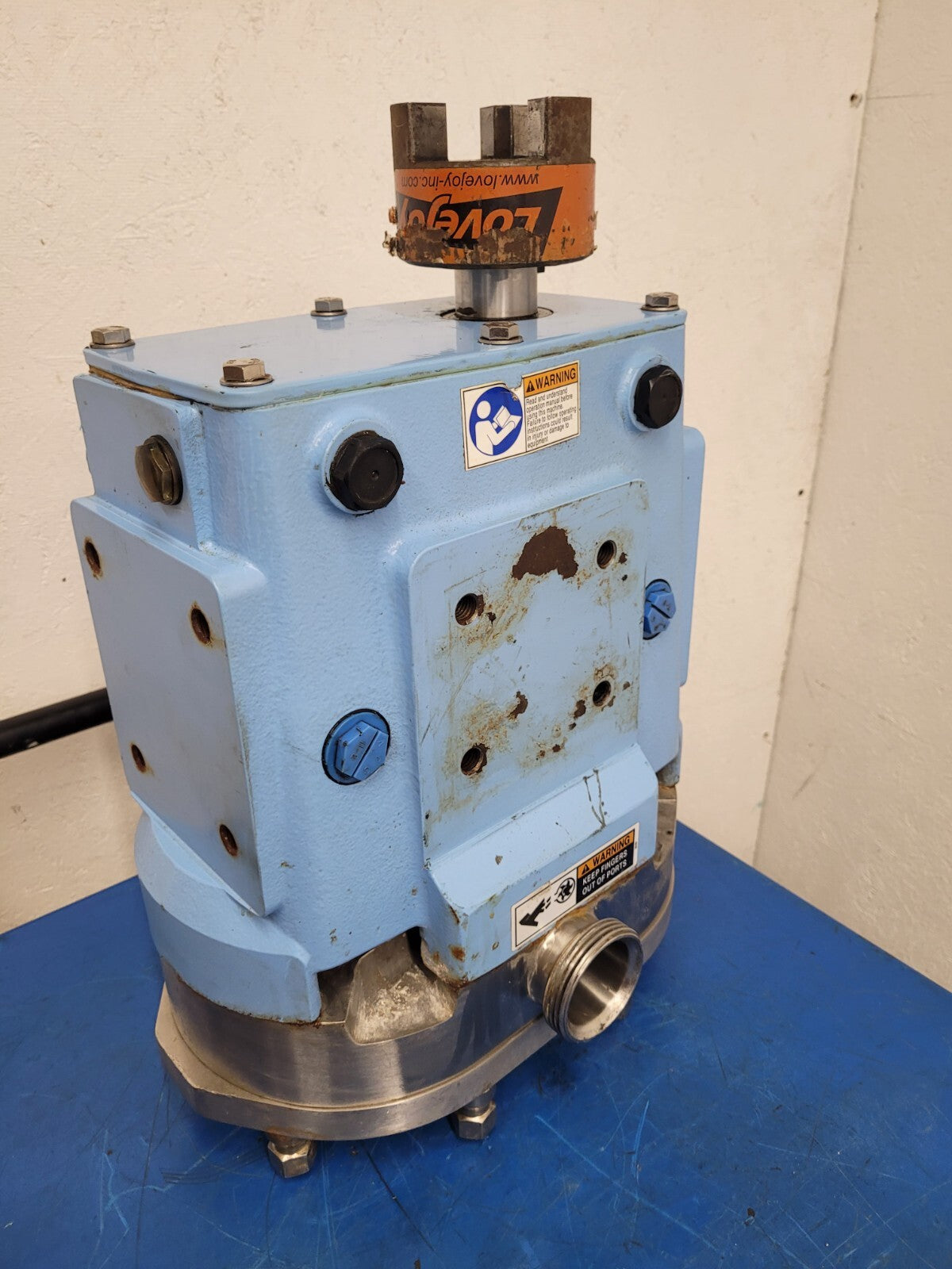 SPX Waukesha Cherry 045 U2 Universal 2 Positive Displacement Pump PDD 500PSI A
