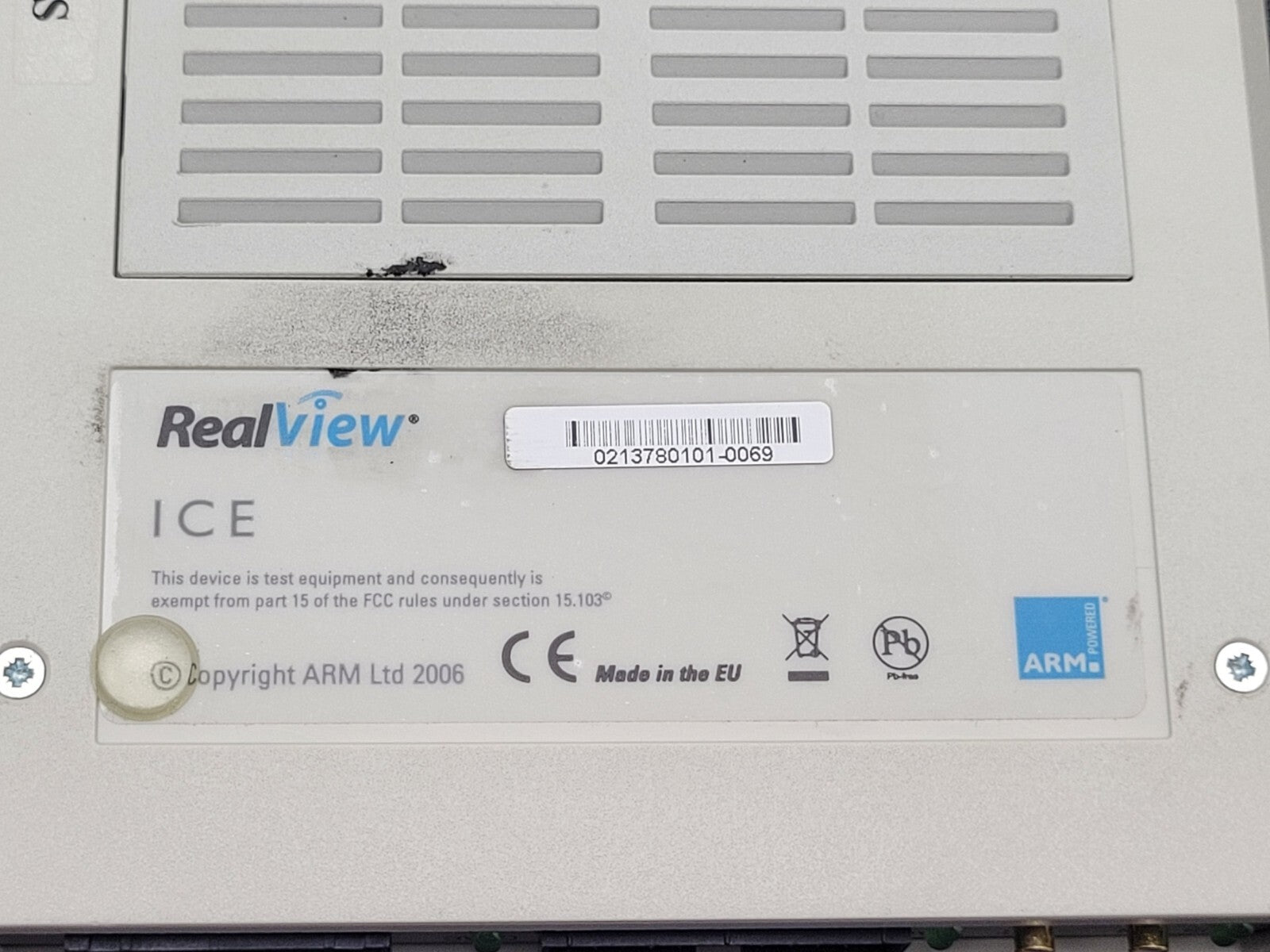 ARM ICE Real View JTAG DEBUGGER