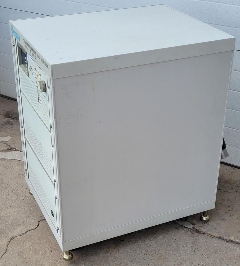 Chroma 6560 Programmable AC Power Supply 6000VA 1PH Output 0-150V 0-300V 0-500V