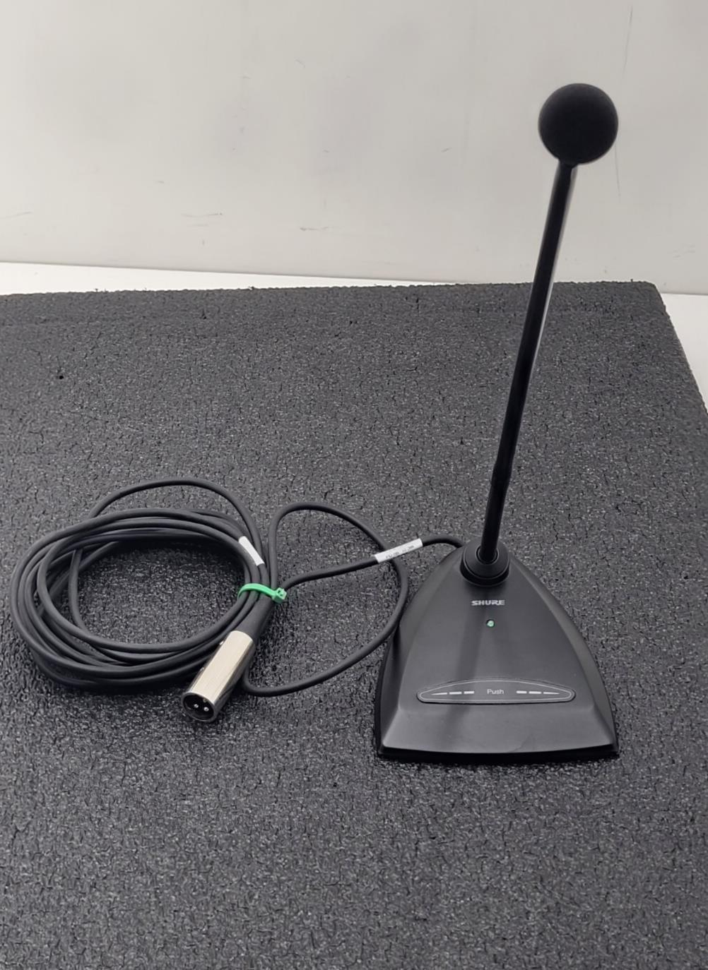 Shure MX418D/C Microflex Gooseneck Condenser Desktop Microphone w/185 Capsule