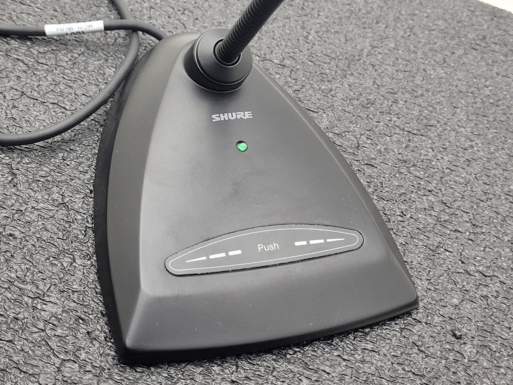 Shure MX418D/C Microflex Gooseneck Condenser Desktop Microphone w/185 Capsule