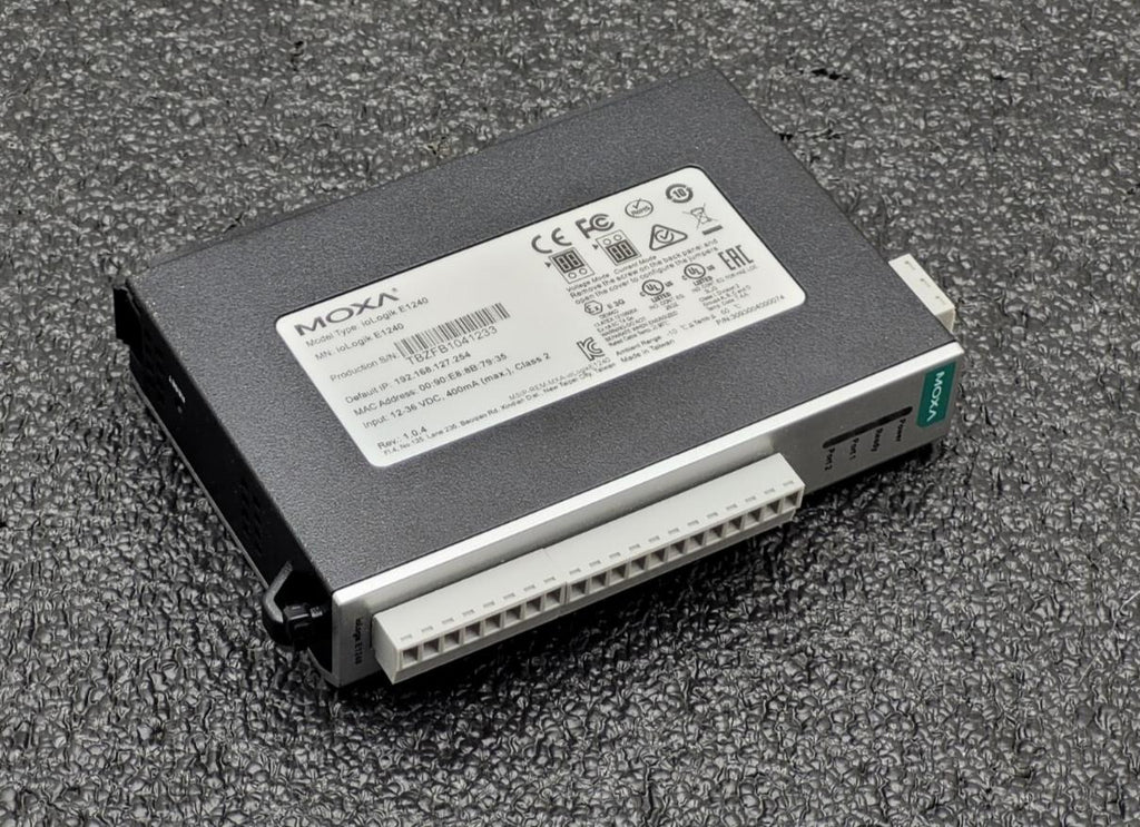 MOXA ioLogik E1240 Remote Ethernet I/O Module