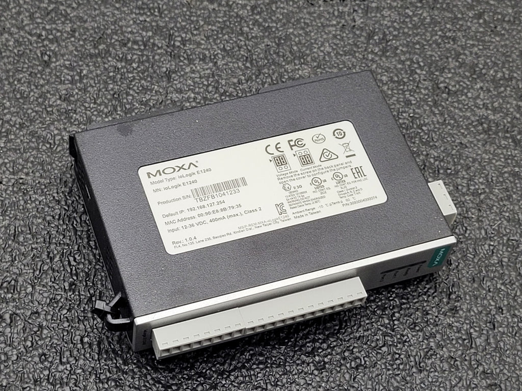 MOXA ioLogik E1240 Remote Ethernet I/O Module