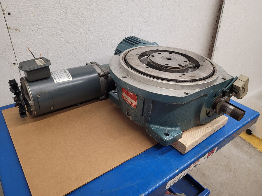 Camco Rotary Indexer 663RAD3H36-270 3 Stop 120 Degree rotation per station 90VDC