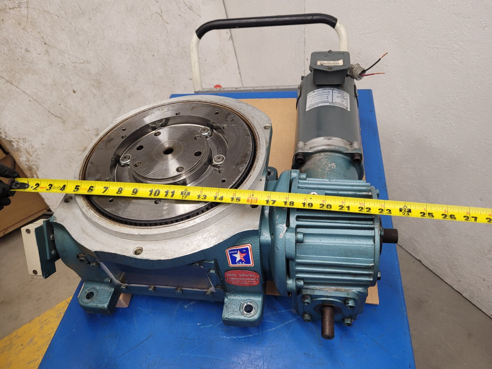Camco Rotary Indexer 663RAD3H36-270 3 Stop 120 Degree rotation per station 90VDC