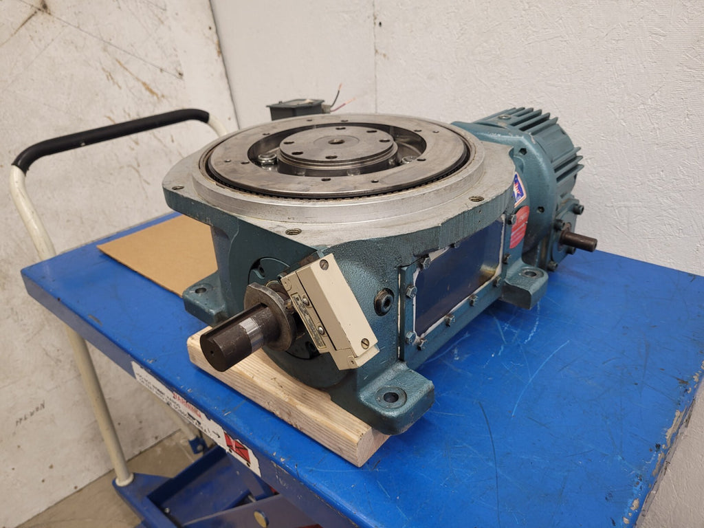 Camco Rotary Indexer 663RAD3H36-270 3 Stop 120 Degree rotation per station 90VDC