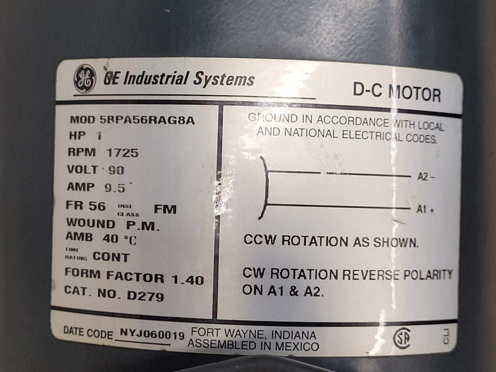 Camco Rotary Indexer 663RAD3H36-270 3 Stop 120 Degree rotation per station 90VDC