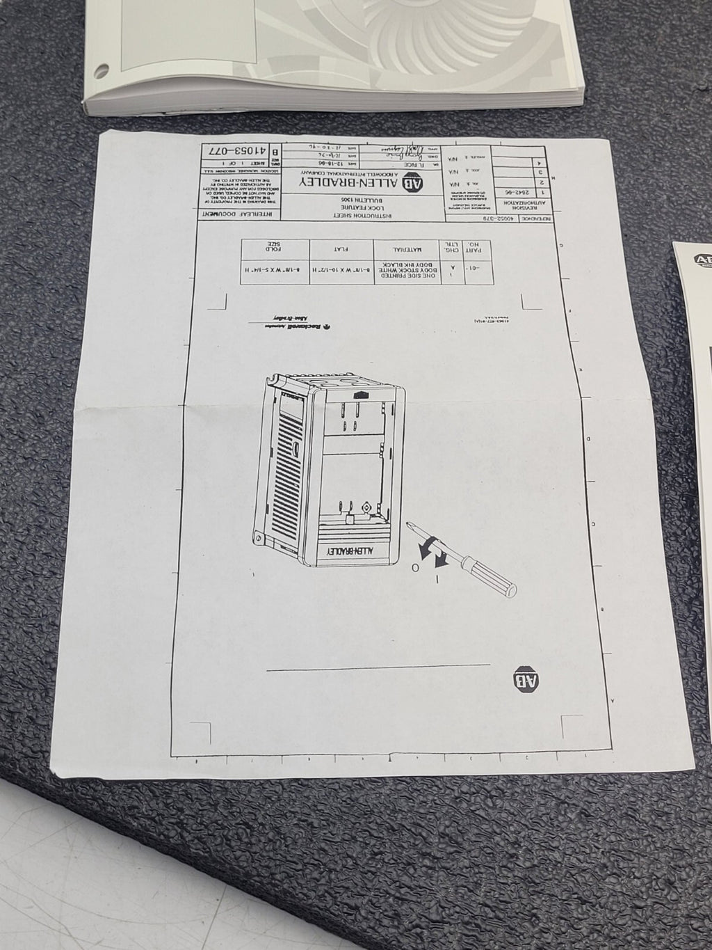 Allen Bradley 1305-BA03A Adjustable Frequency Drive New Old Stock Open Box